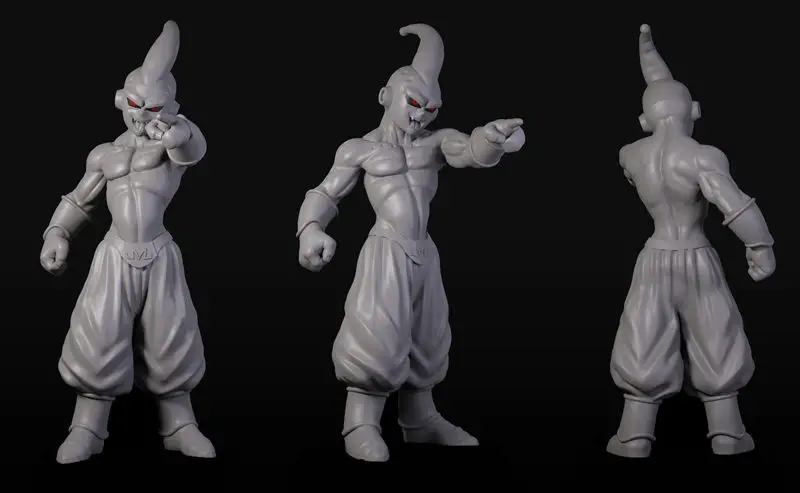Majin Buu from Dragon Ball Z 3D Print Model STL