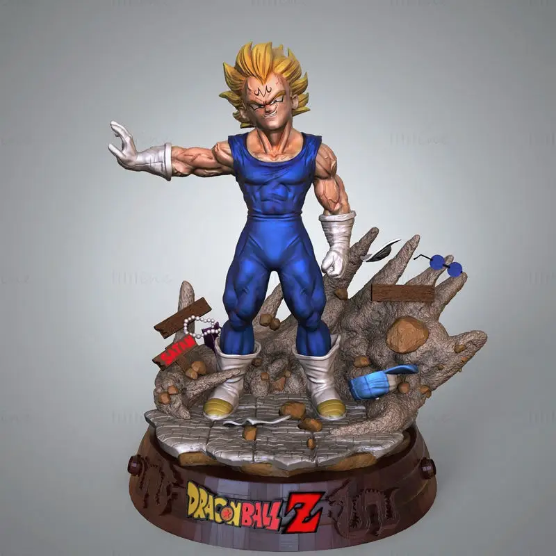 Majin Vegeta 3D Printing Model STL