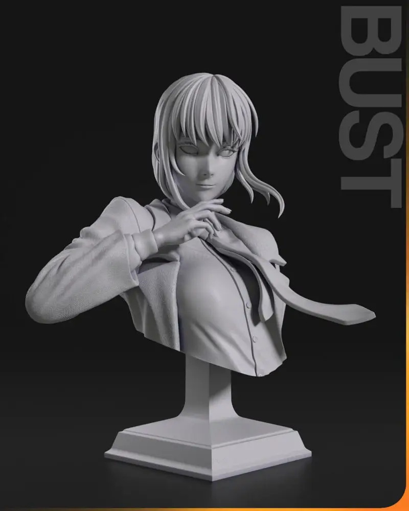 Makima en Denji 3D-printmodel STL