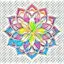 Ilustração de arte de flor de mandala (JPG)