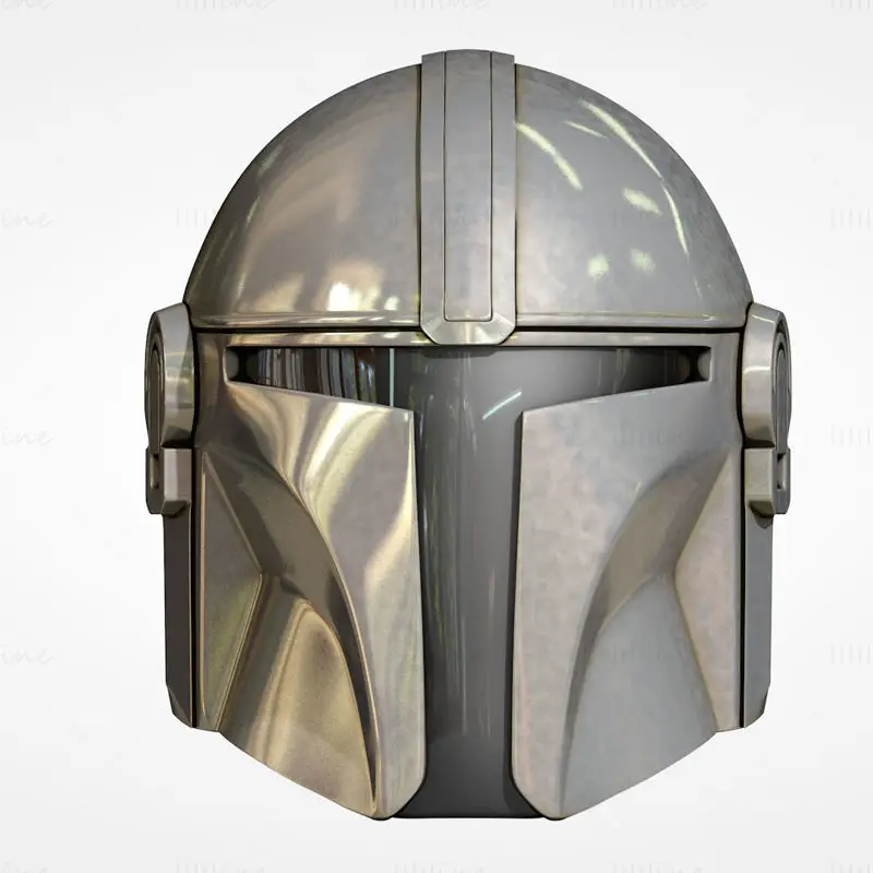 Archivos STL del modelo de impresión 3D del casco mandaloriano