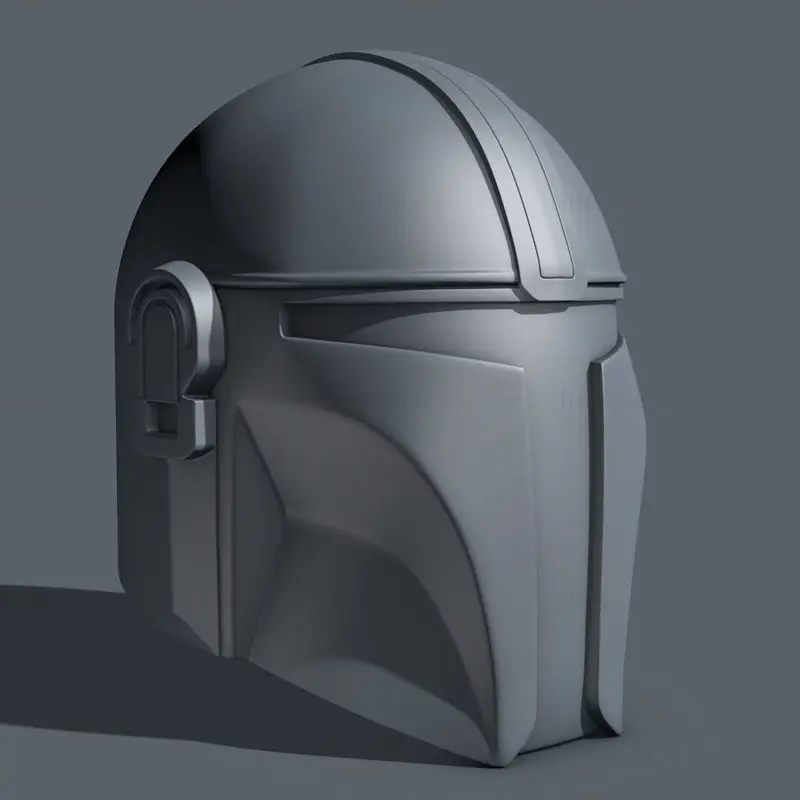 Archivos STL del modelo de impresión 3D del casco mandaloriano