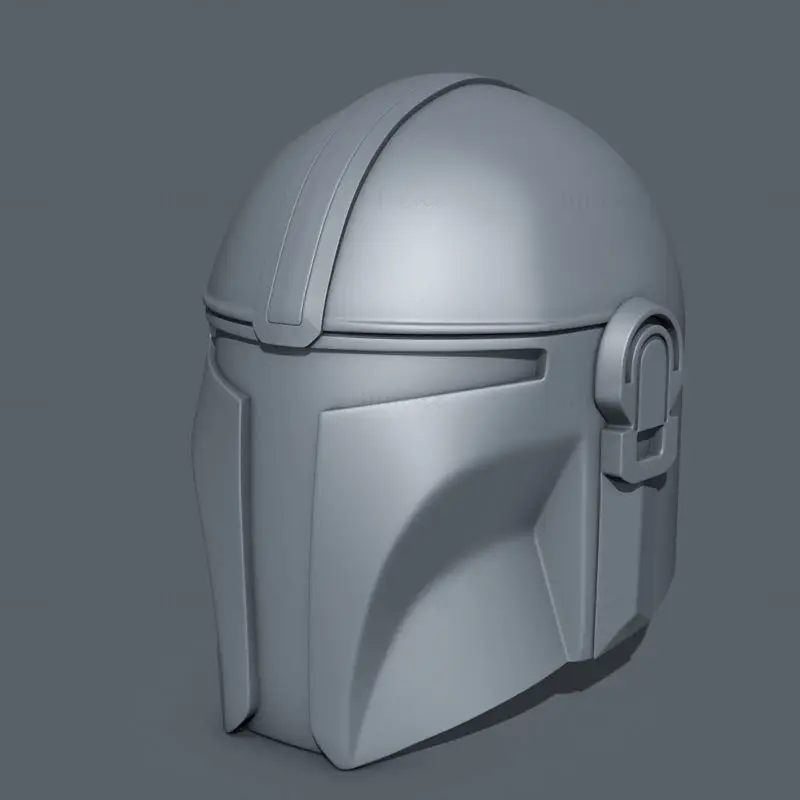 Mandalorian Helmet 3D Print Model STL Files