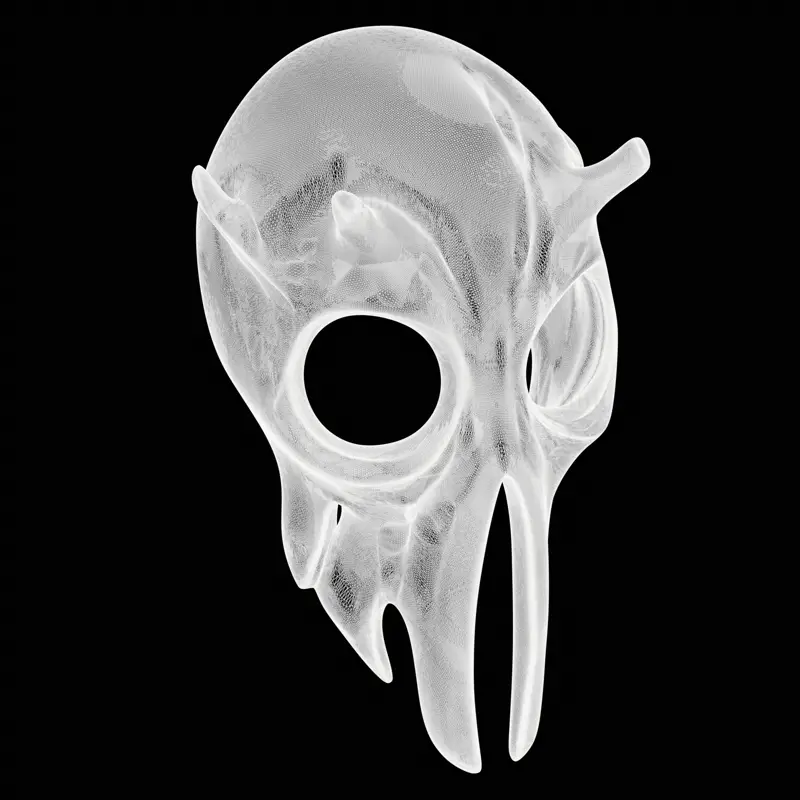 Modèle d'impression 3D de bijoux de masque de mante religieuse
