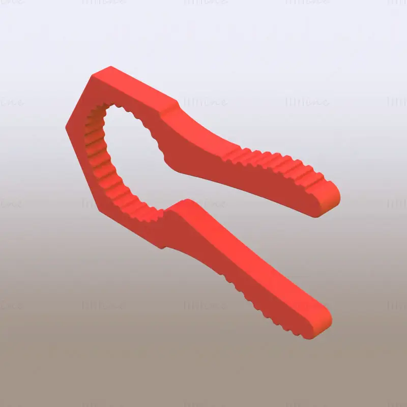 Manual Bottle Cap Opener 3D Printing Model STL