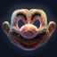Mario Bros Mask horror 3d printing model STL