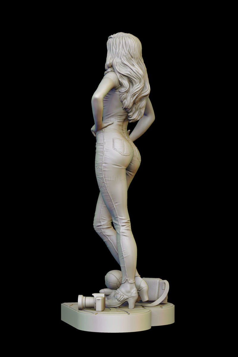 Mary Jane 3D Model Ready to Print