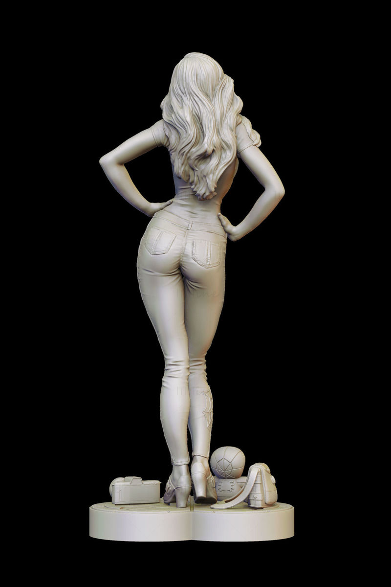 Mary Jane 3D Model Ready to Print