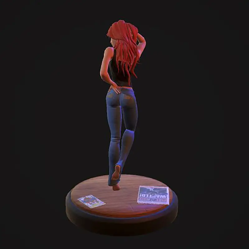 Mary Jane Watson 3D-Druckmodell