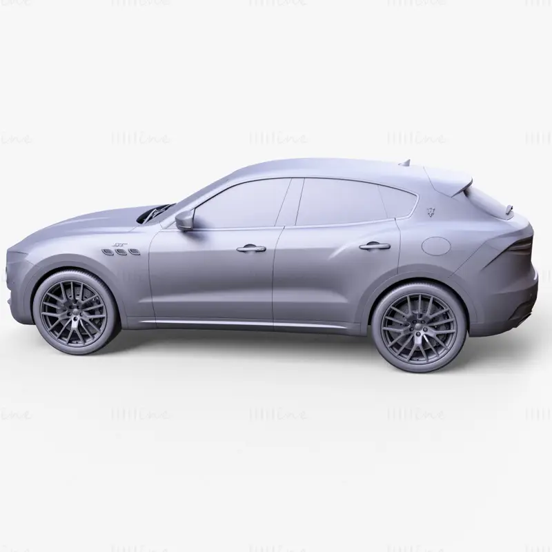 Maserati Levante GT Hibrit 2022 Araba 3D Modeli
