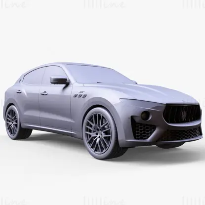Maserati Levante GT Hybrid SP 2022 Car 3D Model