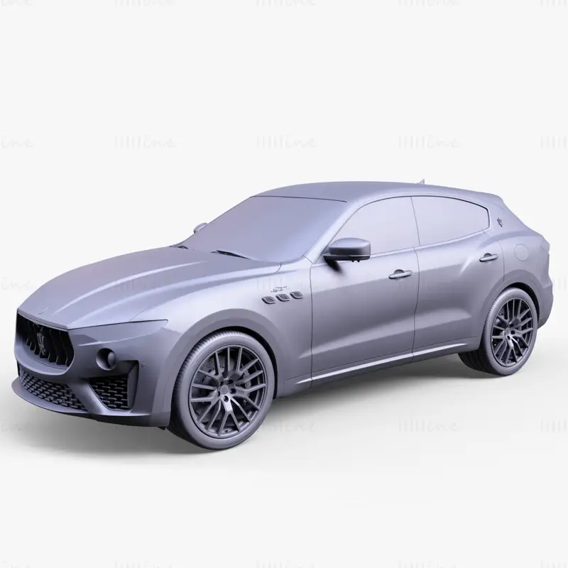 Maserati Levante GT Hibrit SP 2022 Araba 3D Modeli
