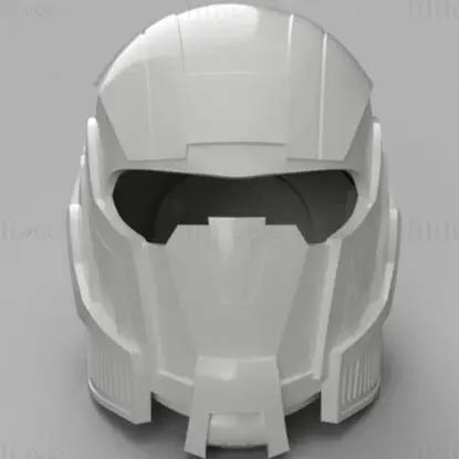 Mass Effect N7 Breather-hjelm, bærbar 3D-utskriftsmodell STL-filer for cosplay