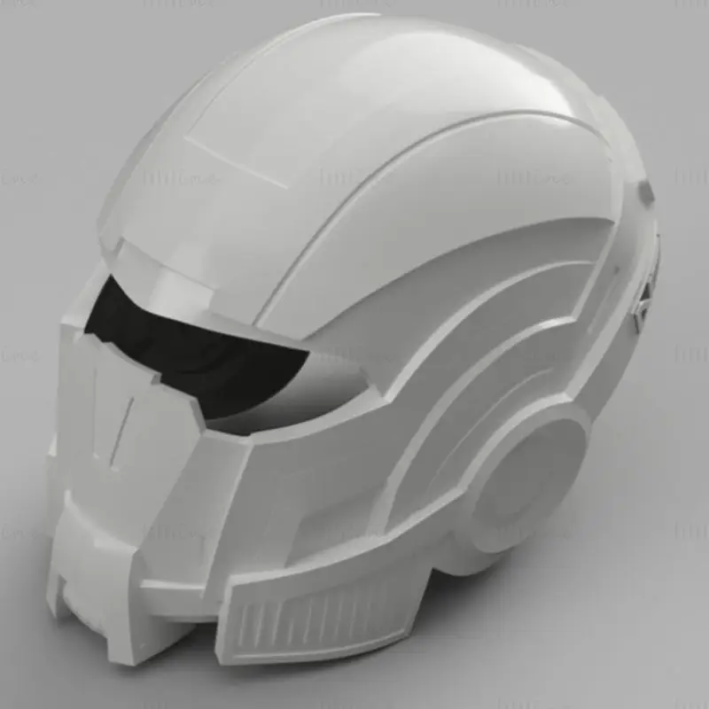 Mass Effect N7 Breather-hjelm, bærbar 3D-utskriftsmodell STL-filer for cosplay