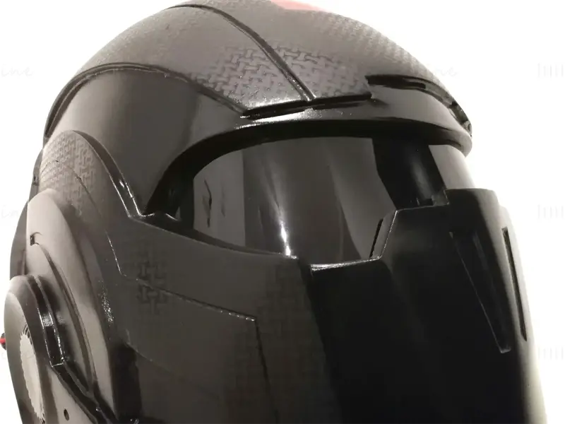 Mass Effect N7 Breather-hjelm, bærbar 3D-utskriftsmodell STL-filer for cosplay
