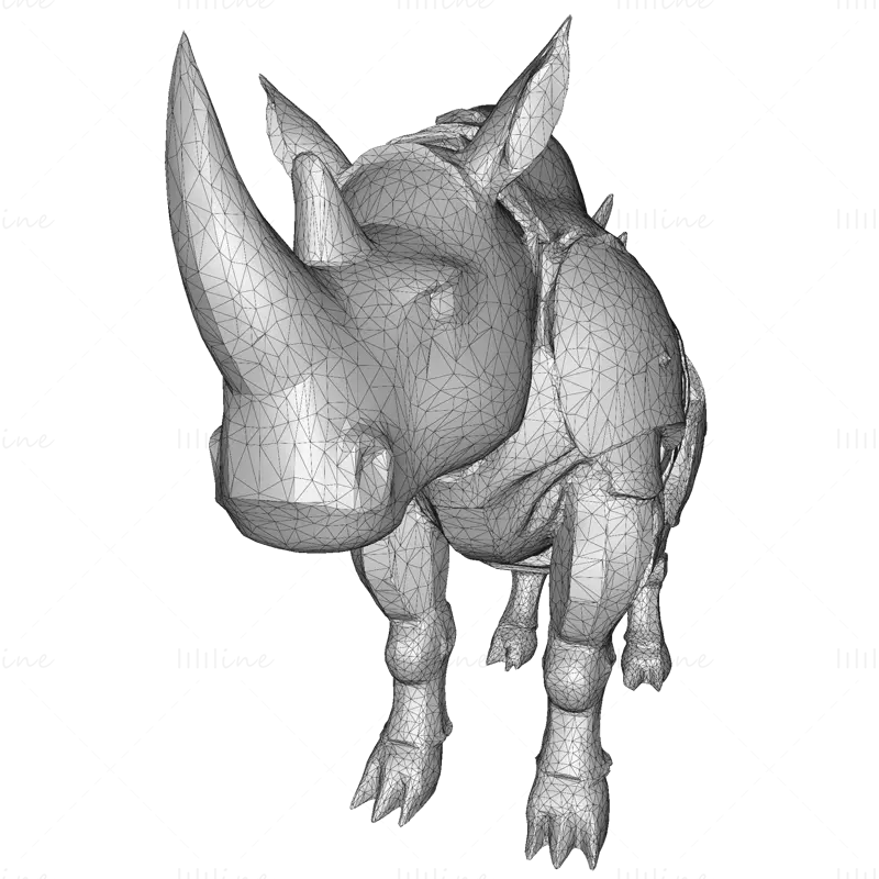 Файл STL для 3D-печати модели Mechanic Rhino Warriors: Коллекция Battle-Ready Sentinel
