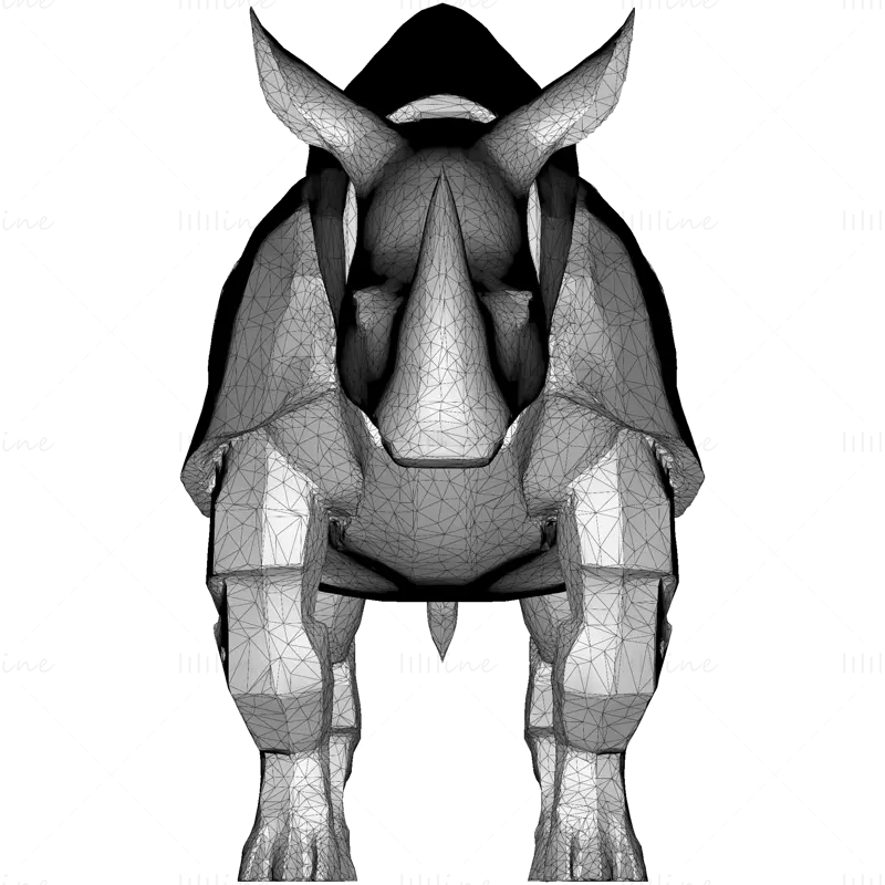 Файл STL для 3D-печати модели Mechanic Rhino Warriors: Коллекция Battle-Ready Sentinel