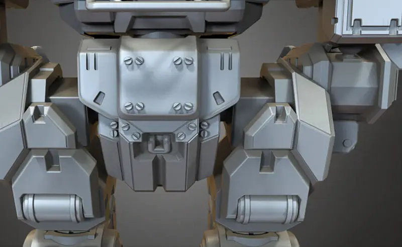 Archivos STL del modelo de impresión 3D de Battlemaster de 