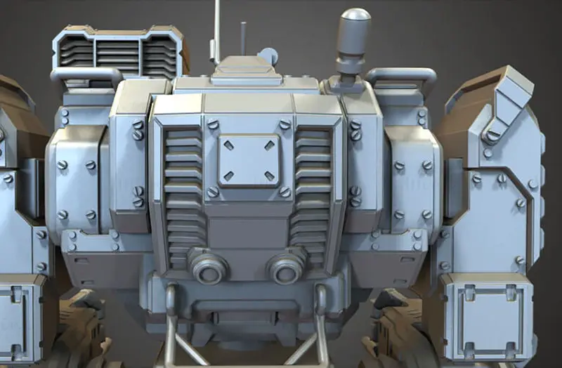 Archivos STL del modelo de impresión 3D de Battlemaster de 