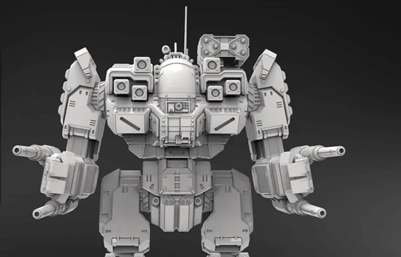 Archivos STL del modelo de impresión 3D de Battlemaster de 