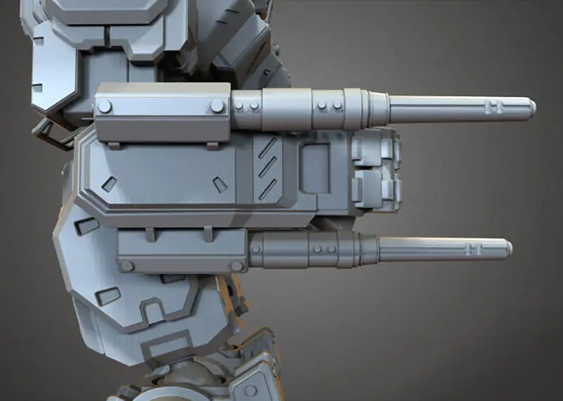 Archivos STL del modelo de impresión 3D de Battlemaster de 