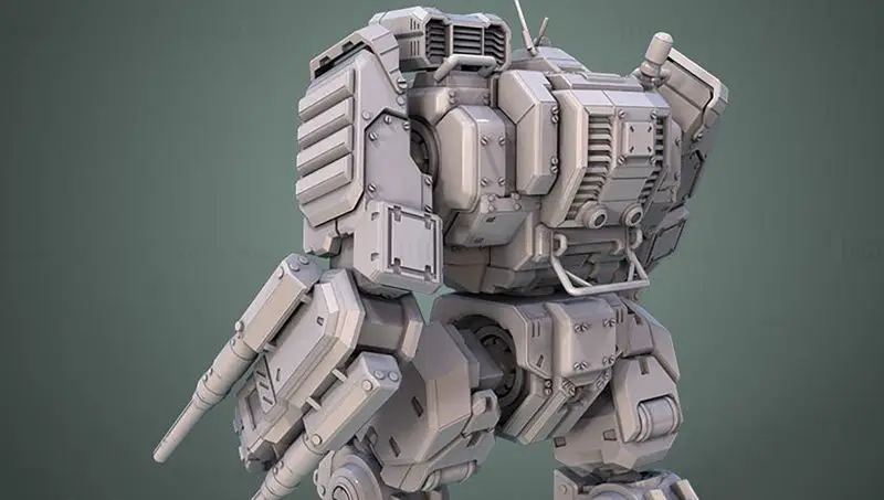 Archivos STL del modelo de impresión 3D de Battlemaster de 