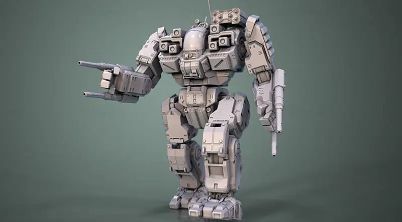 Archivos STL del modelo de impresión 3D de Battlemaster de 