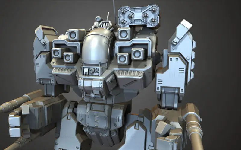 Archivos STL del modelo de impresión 3D de Battlemaster de 