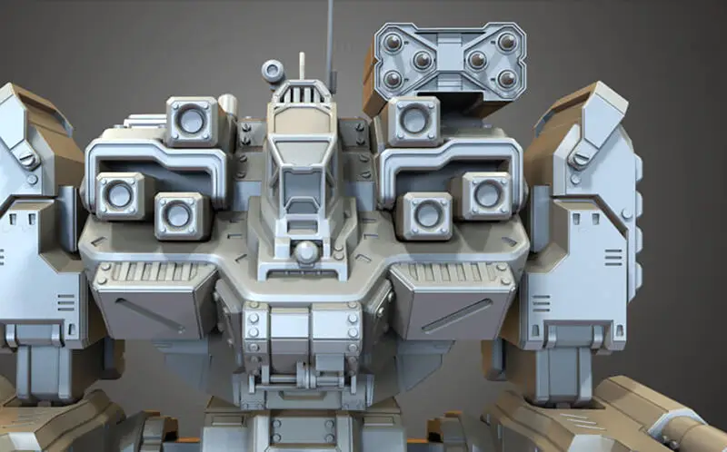 Archivos STL del modelo de impresión 3D de Battlemaster de 