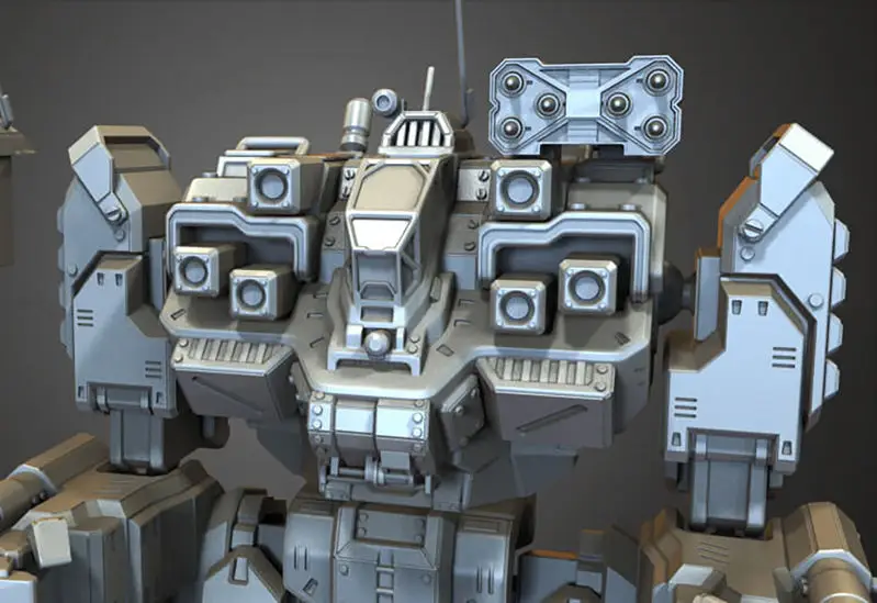 Archivos STL del modelo de impresión 3D de Battlemaster de 