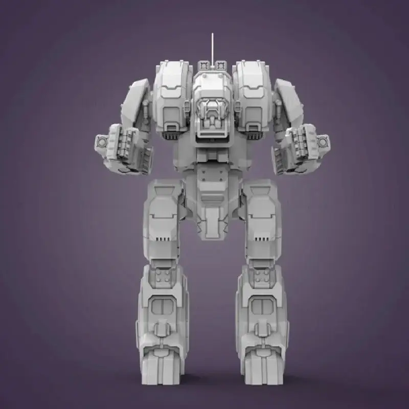 Archivos STL del modelo de impresión 3D del arquero BattleMech de 