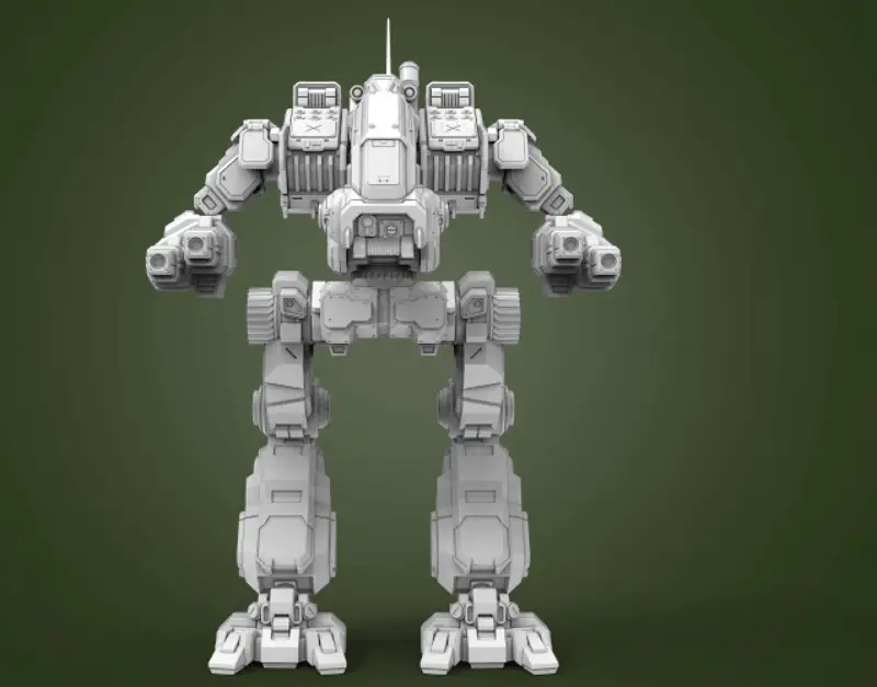Archivos STL del modelo de Mad Dog para impresión 3D de 