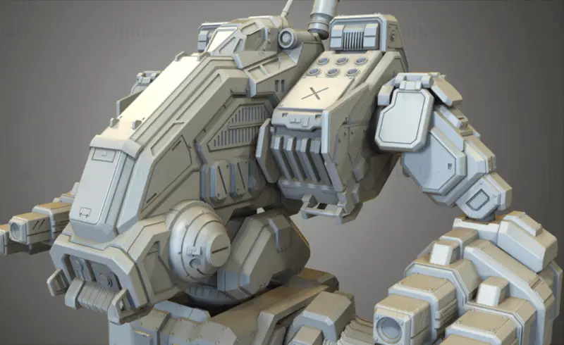 Archivos STL del modelo de Mad Dog para impresión 3D de 