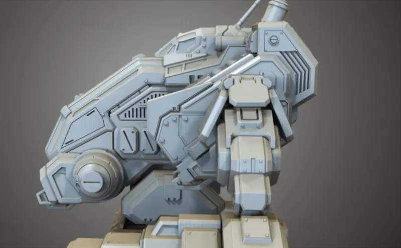 Archivos STL del modelo de Mad Dog para impresión 3D de 
