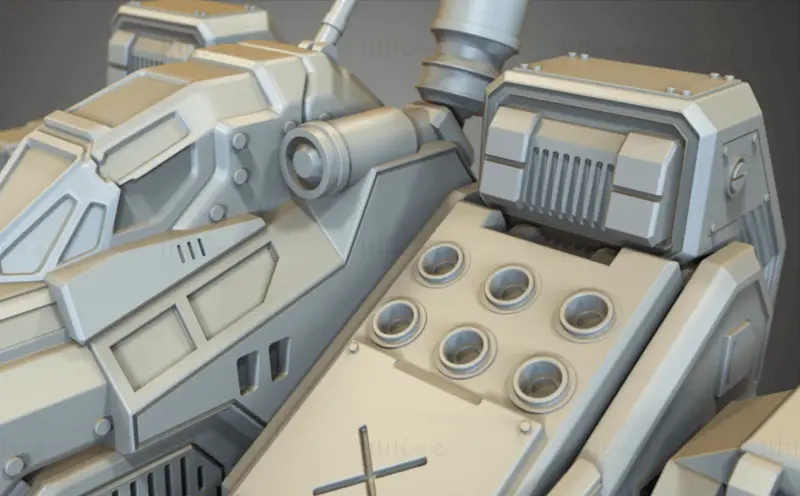 Archivos STL del modelo de Mad Dog para impresión 3D de 