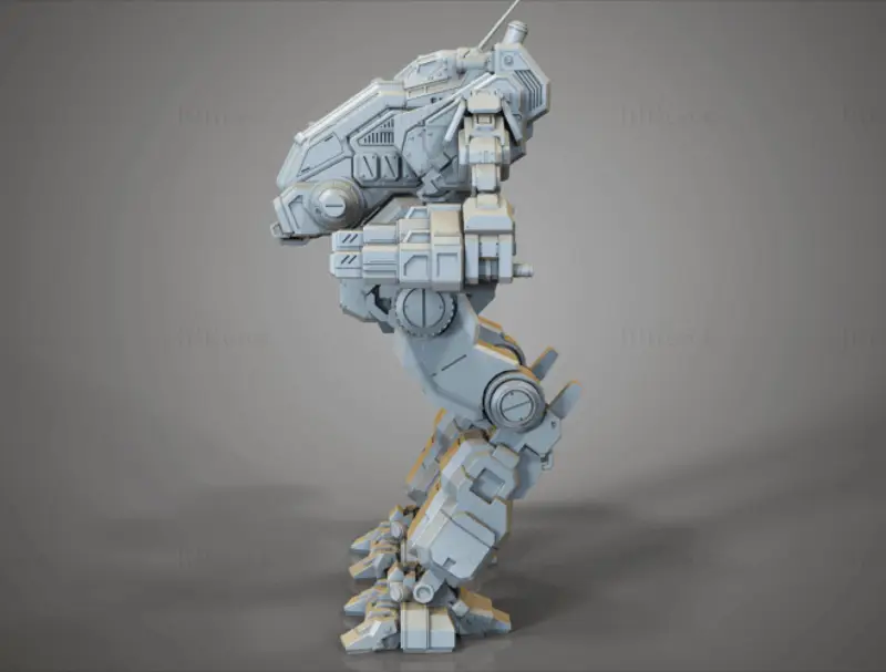 Archivos STL del modelo de Mad Dog para impresión 3D de 