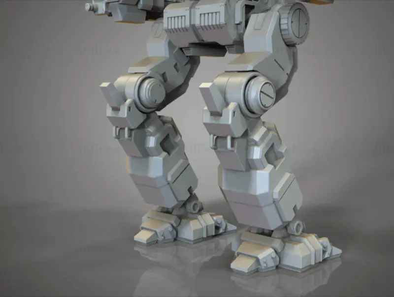 Archivos STL del modelo de Mad Dog para impresión 3D de 
