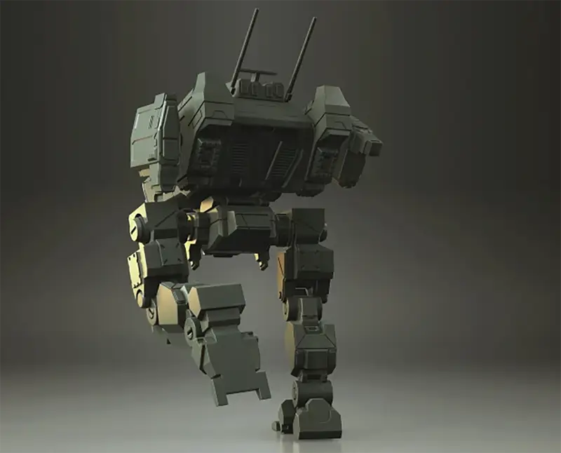 STL файлове с 3D модел за печат на MechWarrior Online