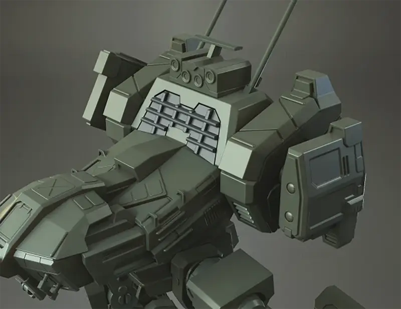 STL файлове с 3D модел за печат на MechWarrior Online