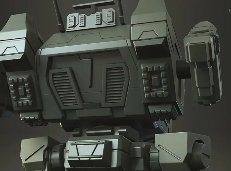 STL файлове с 3D модел за печат на MechWarrior Online