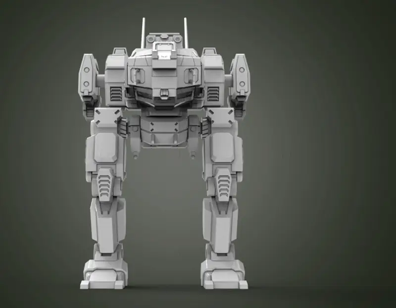 STL файлове с 3D модел за печат на MechWarrior Online