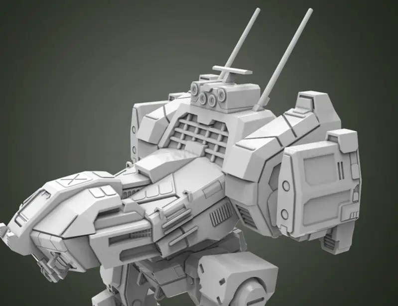 STL файлове с 3D модел за печат на MechWarrior Online