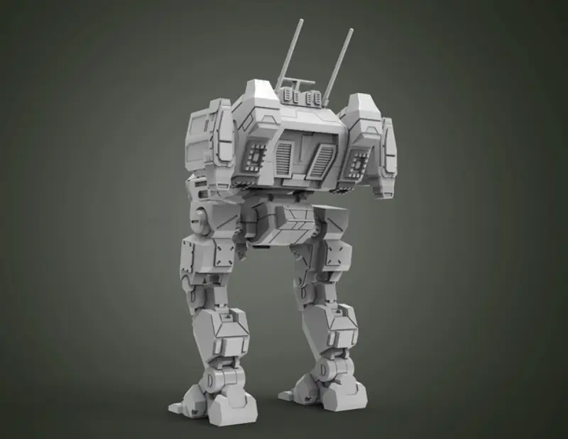 STL файлове с 3D модел за печат на MechWarrior Online