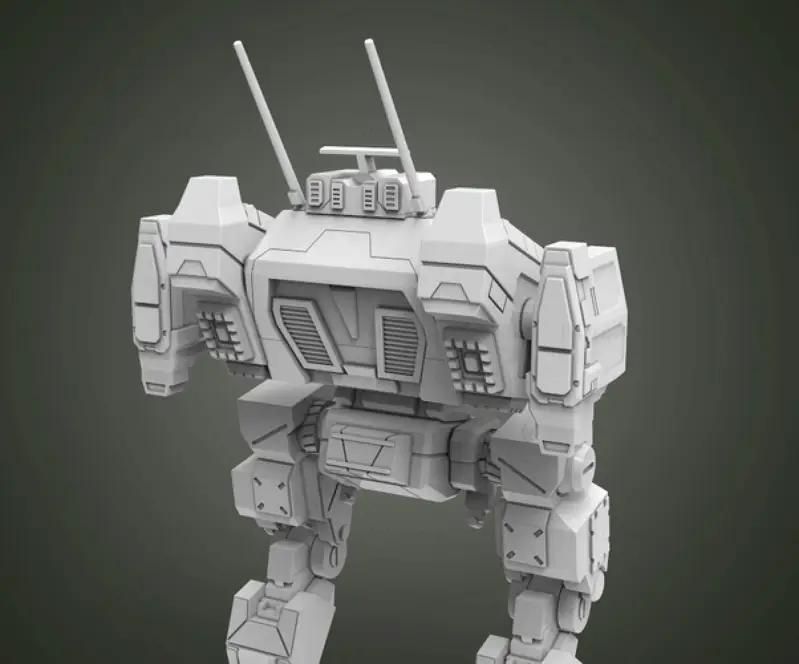 STL файлове с 3D модел за печат на MechWarrior Online