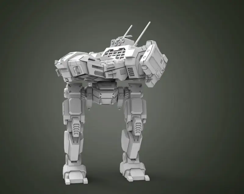 STL файлове с 3D модел за печат на MechWarrior Online
