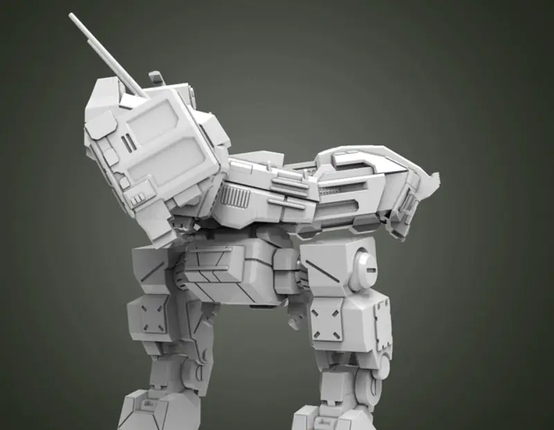STL файлове с 3D модел за печат на MechWarrior Online