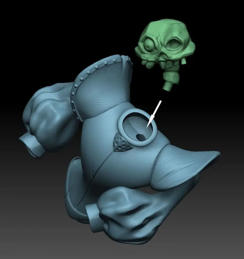 メディーヴィル ファンアート スタチュー 3D プリントモデル STL ファイル