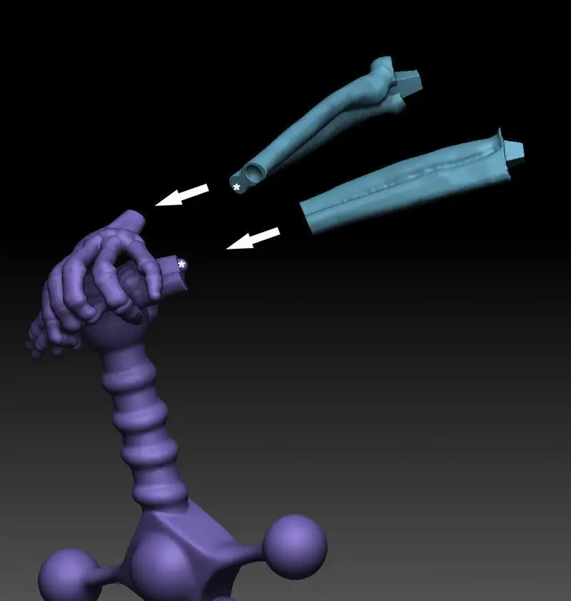 メディーヴィル ファンアート スタチュー 3D プリントモデル STL ファイル