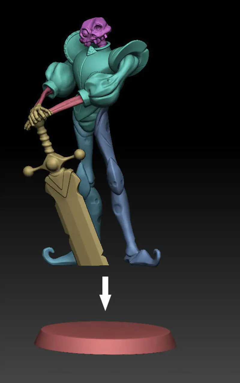 メディーヴィル ファンアート スタチュー 3D プリントモデル STL ファイル