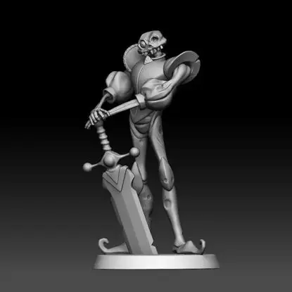 メディーヴィル ファンアート スタチュー 3D プリントモデル STL ファイル